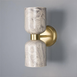 Sakura Marbled Wall Light